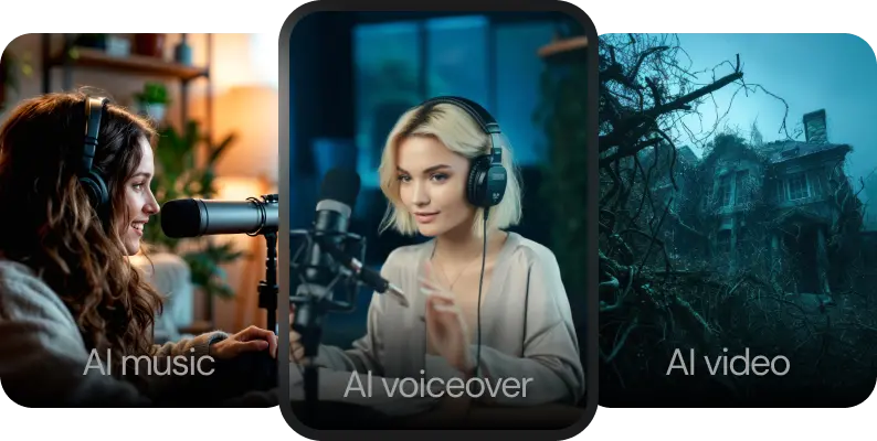 Open the AI Voiceover